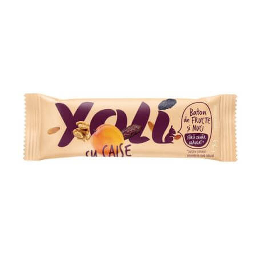 Apricot fruit bar with no added sugar, 30 g, Yoli