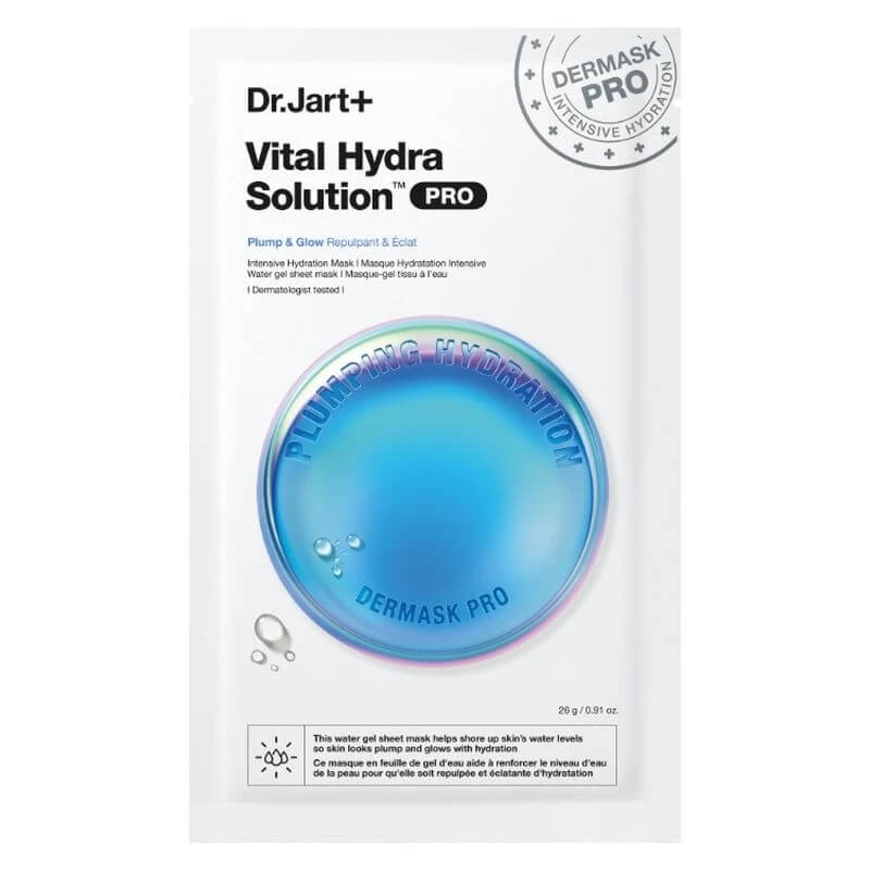 Dr.jart+ Dermask Vital Hydra Solution Pro - Diep hydraterend sheetmasker, 25 g