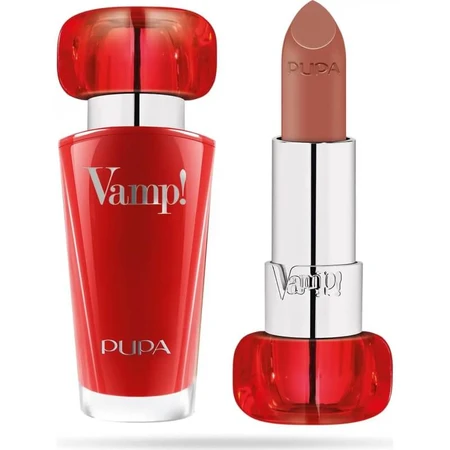 Pupa Vamp! - Volumizing Lipstick No. 106 Cappuccino