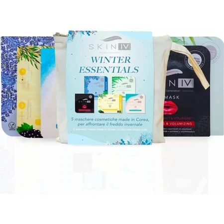 Skin iv Winter Essentials Geschenkset – 5 koreanische Gesichtsmasken