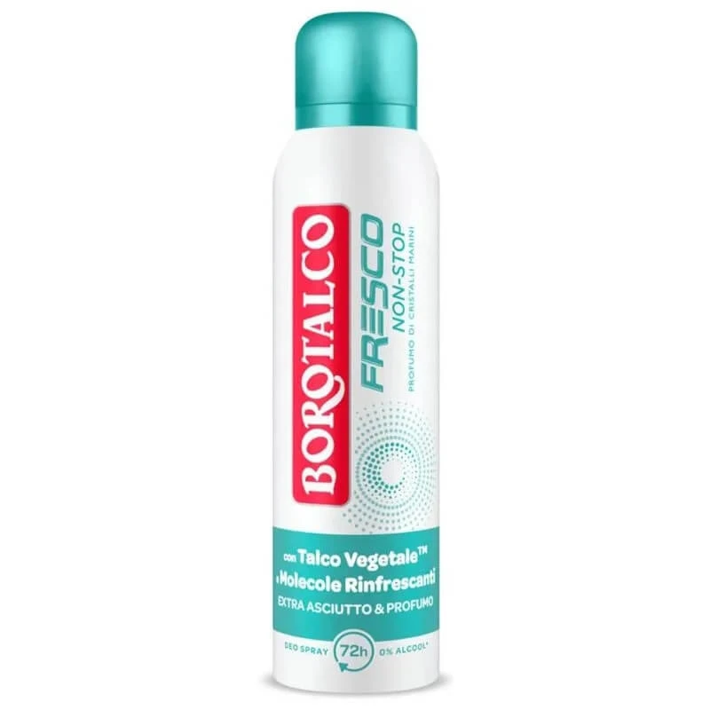 Borotalco Fresh Non-Stop - Sea Crystal deodorantspray, 150 ml
