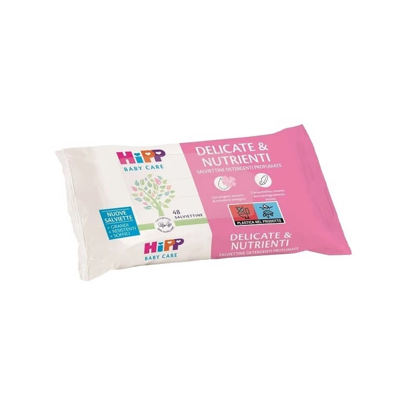 Hipp Delicate & Nourishing - 48 reinigingsdoekjes voor de gevoelige huid