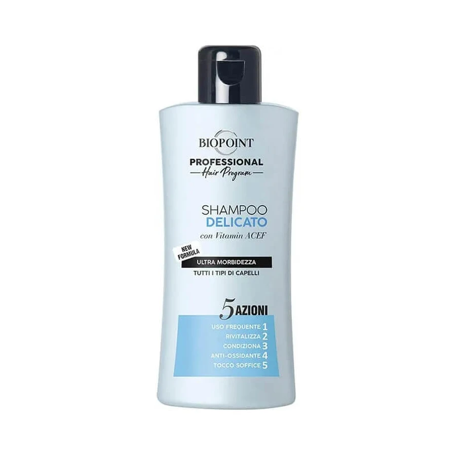 Biopoint Milde Shampoo met vitamines voor alle haartypes, 100 ml
