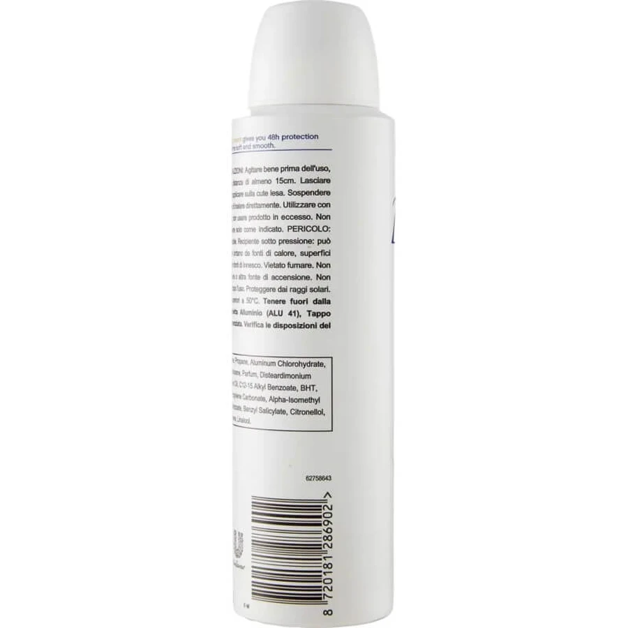 Dove Classic - 48-uurs anti-transpirant deodorant spray, 150 ml