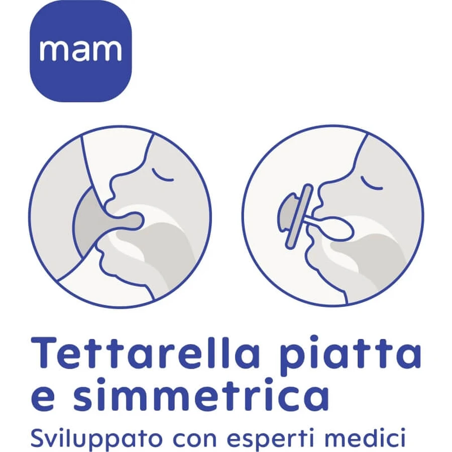 Mam Perfect 16m+ - suzetă din silicon neutru