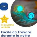 Mam Perfect 16m+ - suzetă din silicon neutru