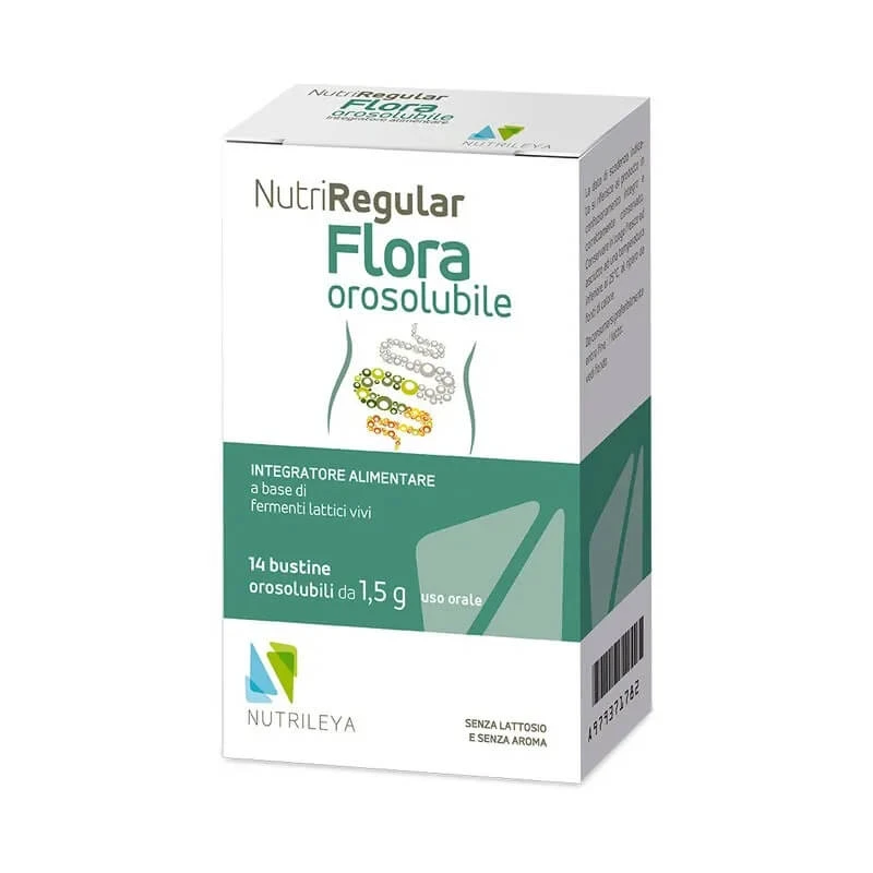 Nutriregular Probioticum dat in de mond oplost, 14 zakjes - Supplement met melkzuurbacteriën