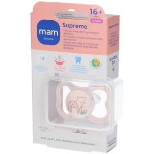 Mam Supreme - Siliconenfopspeen voor kinderen vanaf 16 maanden