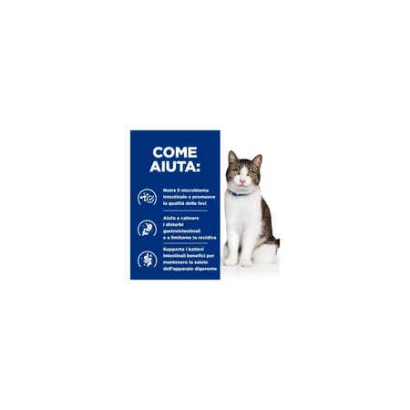Hill’s Prescription Diet Gastrointestinal Biome Digestive/Fibre Care Stress cu pui – hrană dietetică pentru pisici, 3 kg