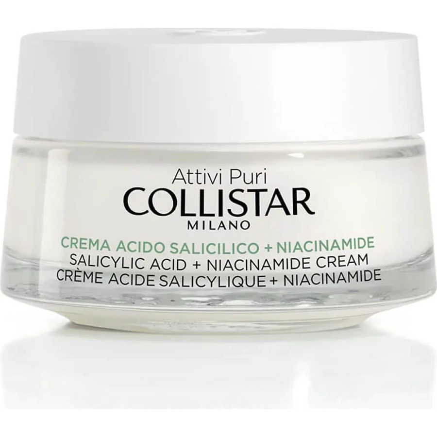 Collistar Pure Actives - Anti-acne crème met salicylzuur en niacinamide, 50 ml