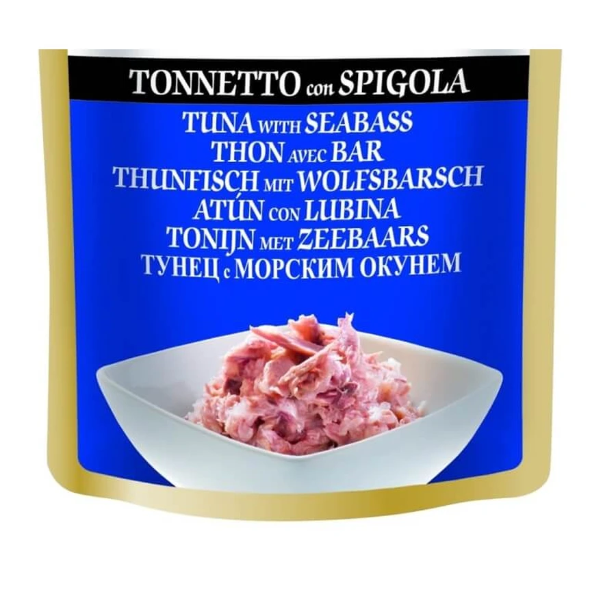Schesir Tonnetto z labraksem w galaretce – kompletna karma dla kotów, 50 g: ceny i cechy
