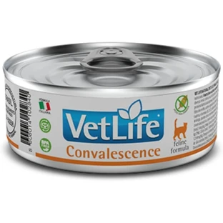 Farmina Vet Life Cat Convalescence - Volledig voer voor katten die een voedingsherstel- en herstelperiode doormaken, 85 g