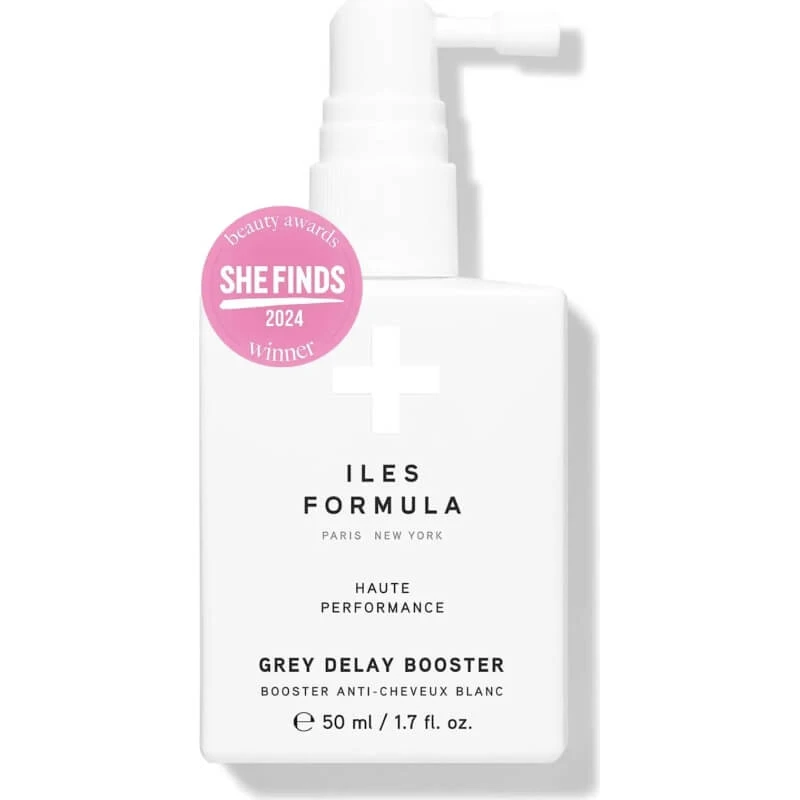 Iles Formula Grey Delay Booster - Behandeling tegen grijs haar, 50 ml
