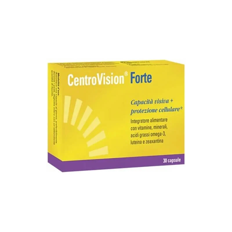 Centrovision Forte 30 capsules - voedingssupplement voor de gezondheid van de ogen