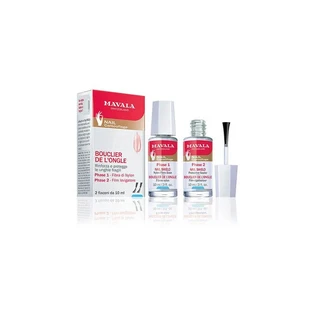 Mavala Bouclier de l'ongle - Nagelversterker, 2 flesjes van elk 10 ml
