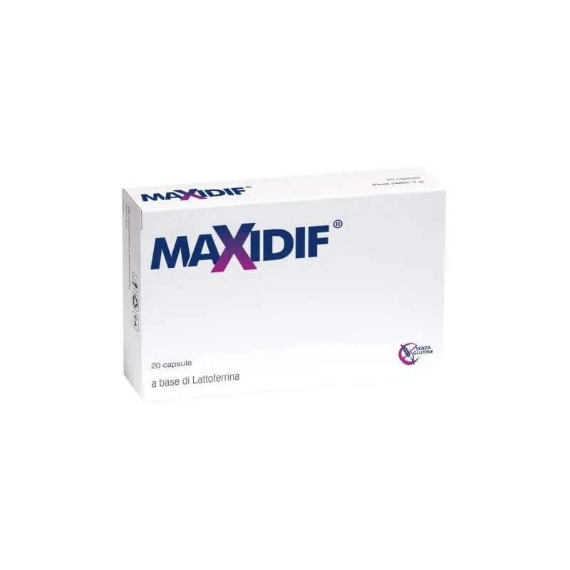 Maxidif 20 capsules - supplement voor het immuunsysteem