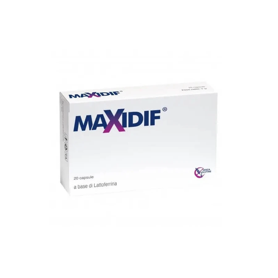 Maxidif 20 capsules - supplement voor het immuunsysteem