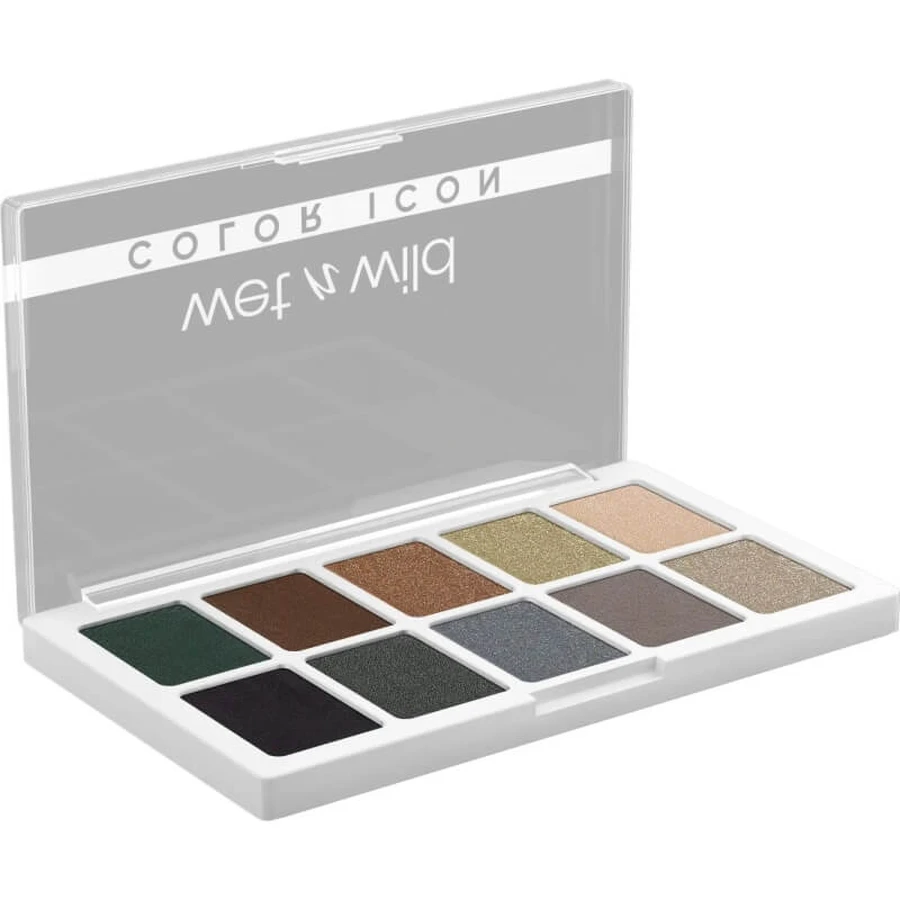 Wet n wild Color Icon, paletă de farduri cu 10 nuanțe – farduri de ochi nr. 4076e Lights Off