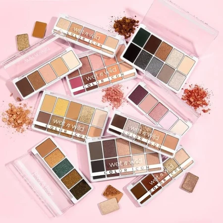 Wet n wild Color Icon, paletă de farduri cu 10 nuanțe – farduri de ochi nr. 4076e Lights Off