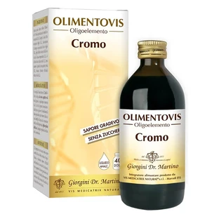 Dr. Giorgini Olimentovis Chromium 200 ml – ein Nahrungsergänzungsmittel für den Makronährstoffstoffwechsel und den Blutzuckerspiegel