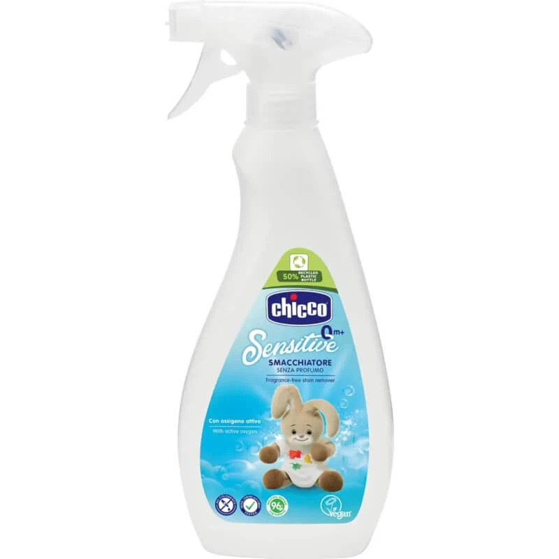 Chicco Sensitive - Geurloze vlekverwijderingsspray, 500 ml