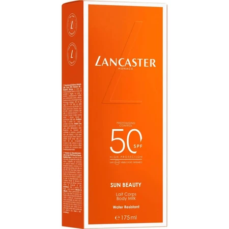 Lancaster Sun Beauty Body Milk SPF 50 – lapte de corp cu protecție solară ridicată, 175 ml