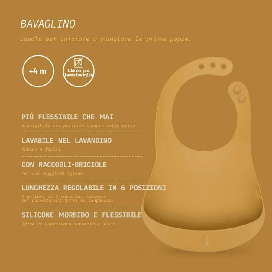 Suavinex Selection Color Essence 4 mois et plus - 2 bavoirs en silicone - Vert
