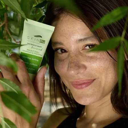 Skin IV The Gentle Skin - Gommage visage exfoliant et purifiant, 50 ml