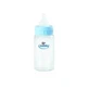 Mebby 270 ml blauwe glazen babyfles (beschadigde verpakking)