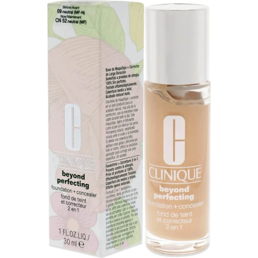 Clinique beyond perfecting - fondotinta e correttore 2 in 1 - n. 09 neutral