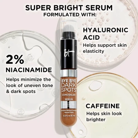 It Cosmetics Bye Bye Dark Spots – Concealer + Serum Nr. 31 Medium Neutral