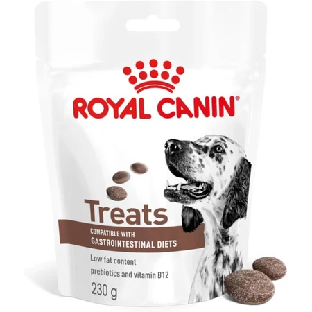 Golosinas Royal Canin: snacks para perros con problemas gastrointestinales, 230 g