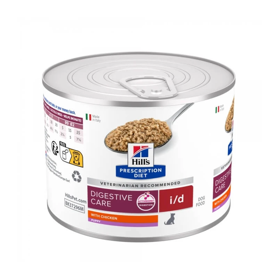 Hill's Prescription Diet i/d Puppy Chicken - Compleet voer voor puppy's met spijsverteringsproblemen, 200 g