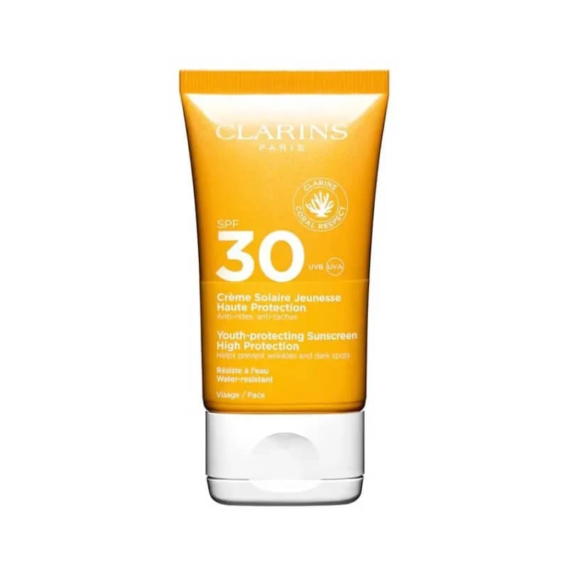 Clarins Gezichtszonnebrandcrème SPF 30 Jeunesse Haute Protection Hoge bescherming 50 ml