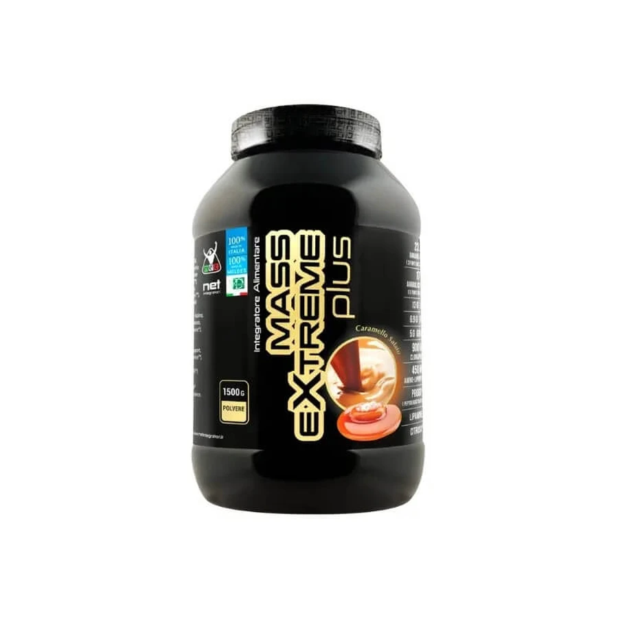 Moldes Net Mass Extreme Plus – suplement o smaku solonego karmelu, 1,5 kg – suplement na masę mięśniową: ceny i cechy