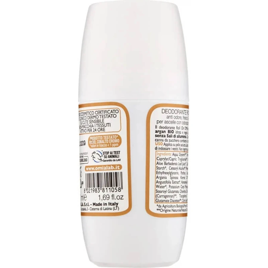 Omia Laboratoires Deo-Roll-on mit Arganöl – Deodorant 50 ml