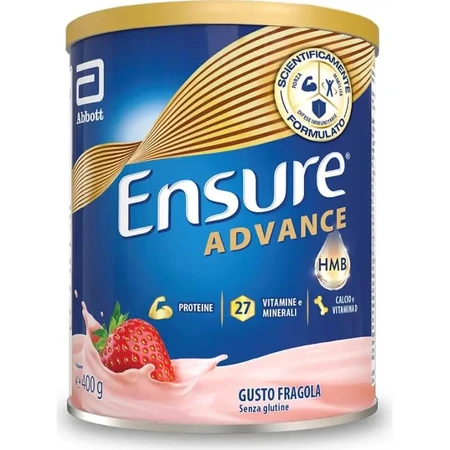 Ensure Advance 400 g, Erdbeergeschmack – Vitamin- und Mineralstoffpräparat