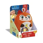 Clementoni Twinkle Twinkle Little Fox - Knuffel-nachtlampje voor baby’s met lichtjes en deuntjes