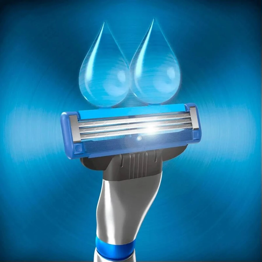 Gillette Mach3 Turbo scheermesjes - 4 vervangingsmesjes