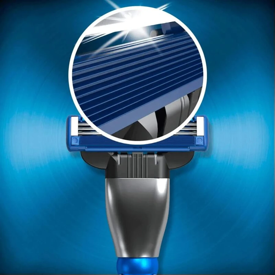 Gillette Mach3 Turbo scheermesjes - 4 vervangingsmesjes