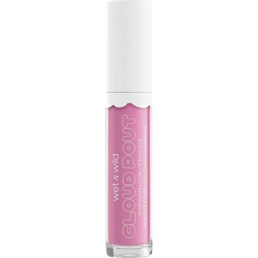 Wet n Wild Cloud Pout Marshmallow Lip Mousse - Liquid Lipstick - Cotton Candy Skies