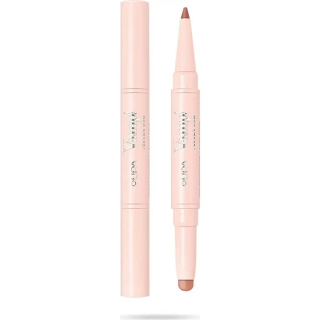 Pupa Vamp! Creamy Duo – konturówka do ust i błyszcząca pomadka nr 003 Warm Nude: ceny i cechy