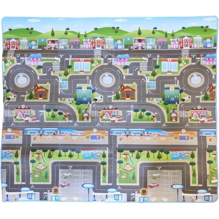 Prince Lionheart Extra-Large, Double-Sided, Foldable Interactive Play Mat