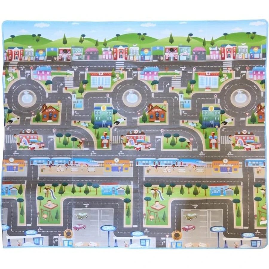 Prince Lionheart Extra-Large, Double-Sided, Foldable Interactive Play Mat