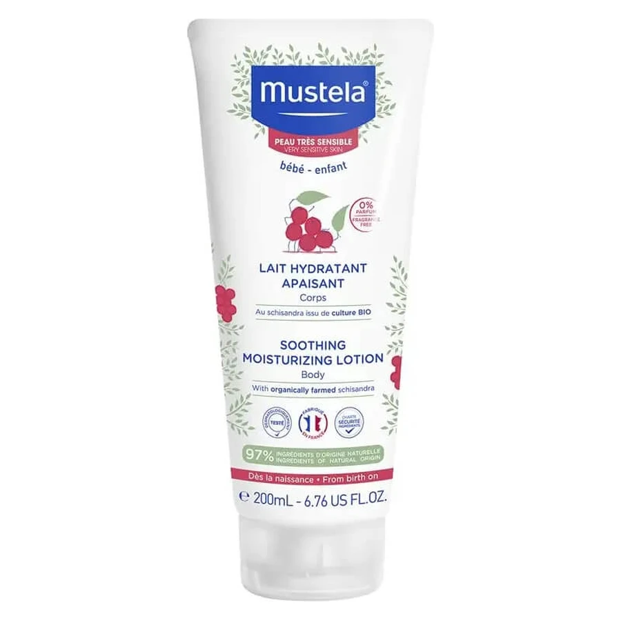 Mustela Beruhigende Feuchtigkeitslotion – Beruhigende feuchtigkeitsspendende Körperlotion 200 ml