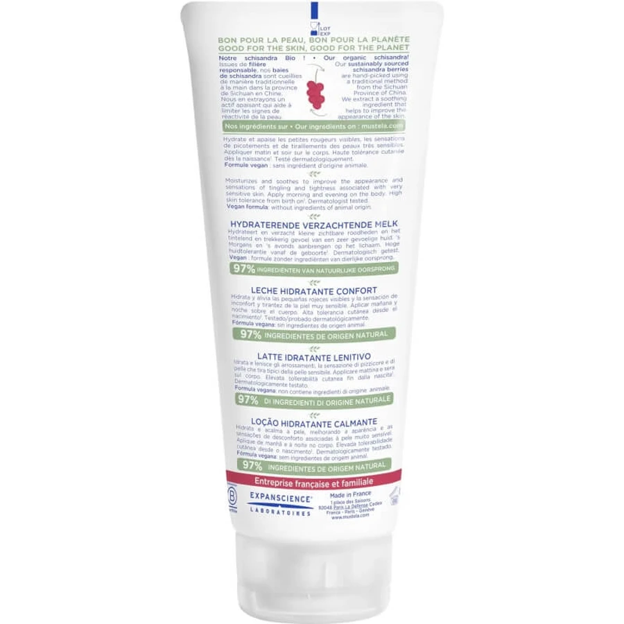 Mustela Beruhigende Feuchtigkeitslotion – Beruhigende feuchtigkeitsspendende Körperlotion 200 ml