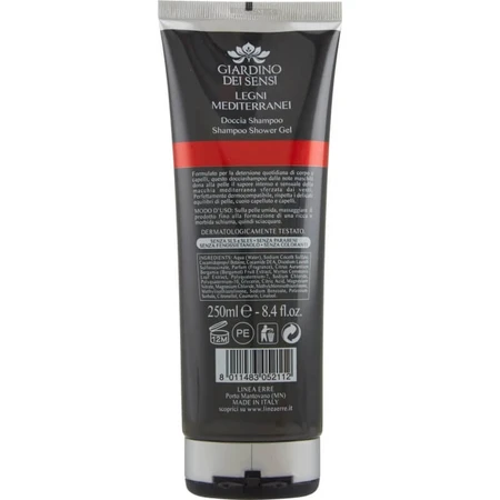 Giardino dei sensi For Men Mediterranean Woods – szampon pod prysznic 250 ml: ceny i cechy