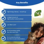 Farmina N&amp;d Prime Lamb and Blueberry - Complete Food for Adult Cats for Weight and Blood Sugar Control, 300 g