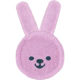 Mam Oral Care Rabbit - Mondverzorgingshandschoentje voor baby’s, Quartz Rose