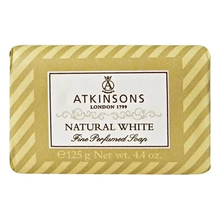 Atkinsons Natural White - Savon en pain parfumé, 125 g